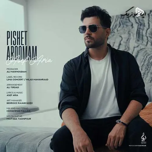 دانلود آهنگ آصف آریا پیشت آرومم